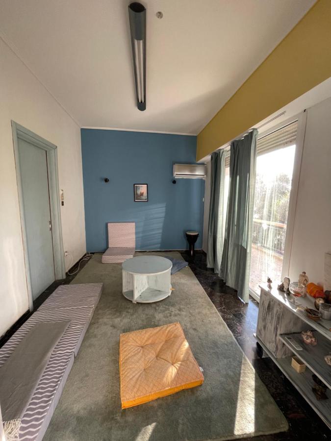 Spacious Apartment With Balconies, Ac, King Bed, Near Dt And Transports Athen Eksteriør billede