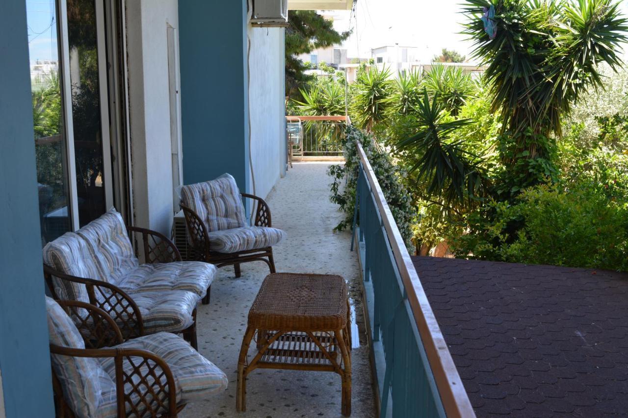 Spacious Apartment With Balconies, Ac, King Bed, Near Dt And Transports Athen Eksteriør billede